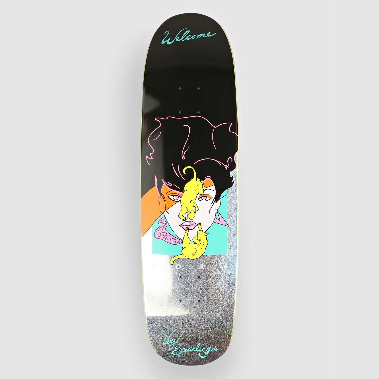 Welcome Special Effects Nora Pro On Sphynx Deck Planche de skateboard 8 8