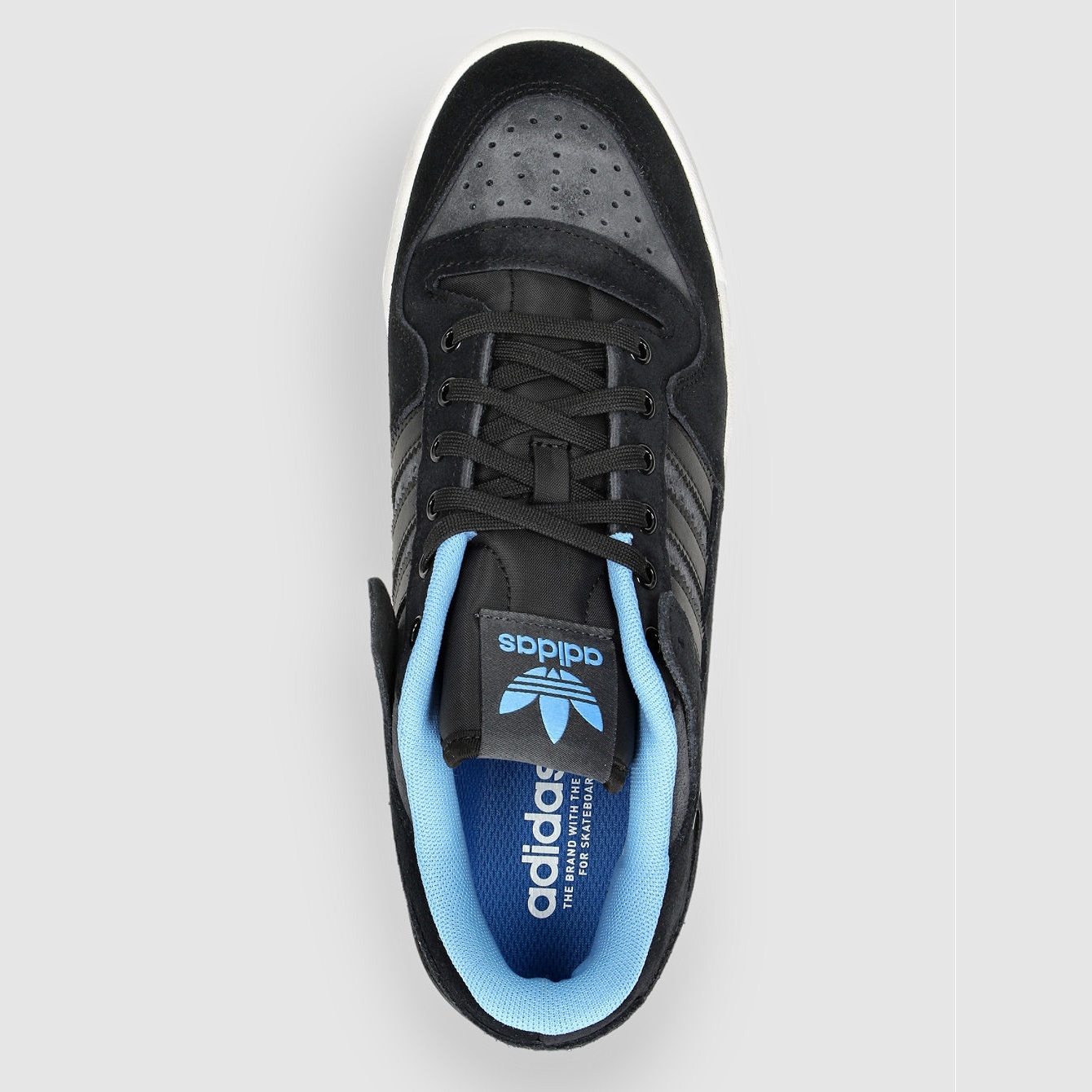 Adidas Forum 84 Low Adv Cblack Blubrs Carbon Chaussures de skate Homme vue2