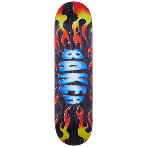 Baker Zach Flames Deck Planche de skateboard 8 5