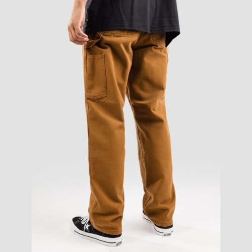 Carhartt Wip Double Knee Deep H Brown Aged Canvas Pantalon chino Homme vue2