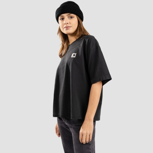 Carhartt Wip Tacoma Moon Wash Black T shirt manches courtes Femmes