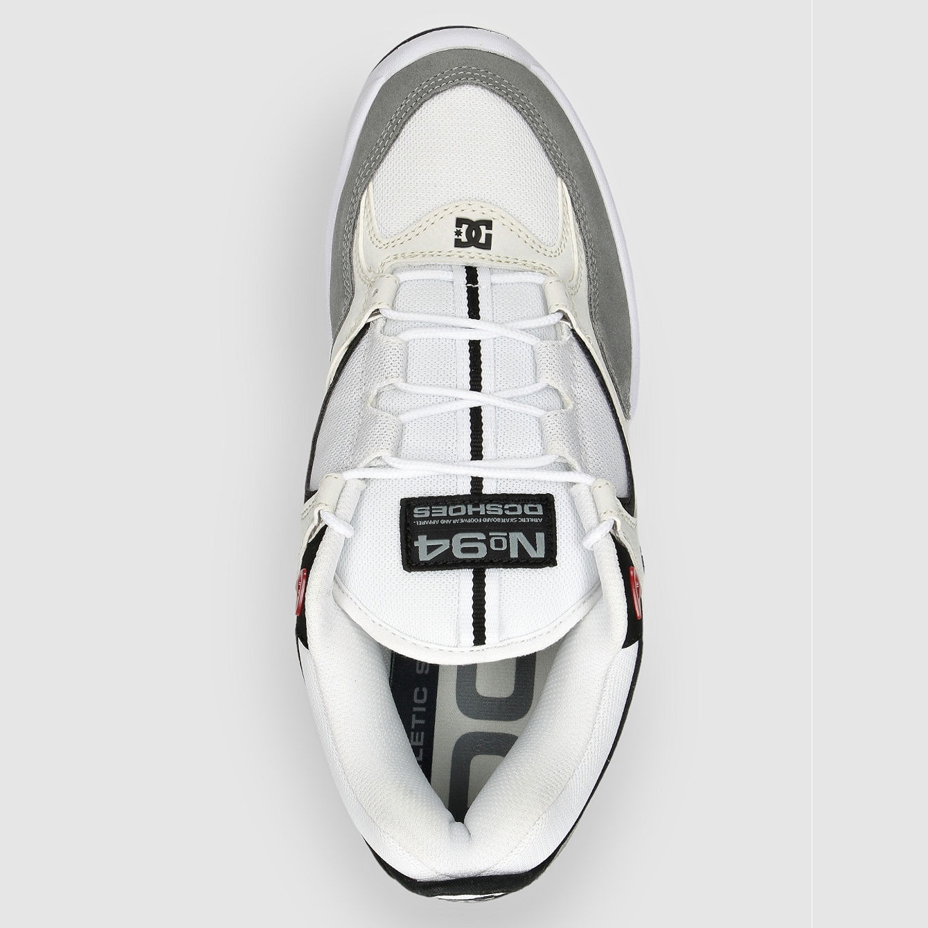 Dc Shoes Kalynx Zero Grey Black White Chaussures de skate Femme et Homme vue2