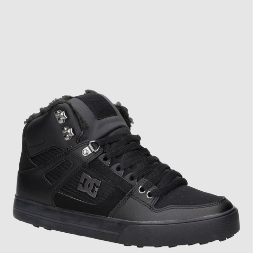 Dc Shoes Pure High Top WC WNT Black Black Black Chaussures Homme