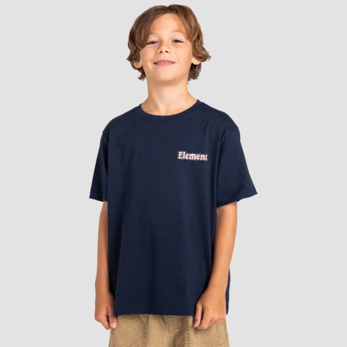 Element Block Eclipse Navy T shirt manches courtes Kids vue2