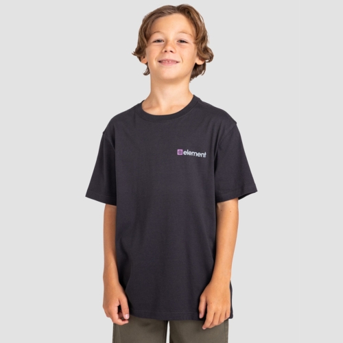 Element Joint Cube Off Black T shirt manches courtes Kids vue2