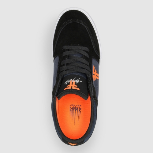 Fallen Ripper Black Blue Orange Chaussures de skate Homme vue2