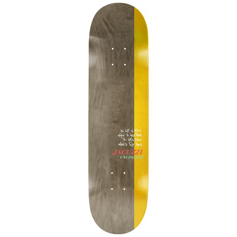 Jacuzzi Pulizzi Know Hold Em Ex7 Deck Planche de skateboard 8 375 shape
