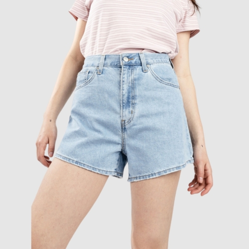 Levi s High Waisted Mom Cool Me Down Short Femme