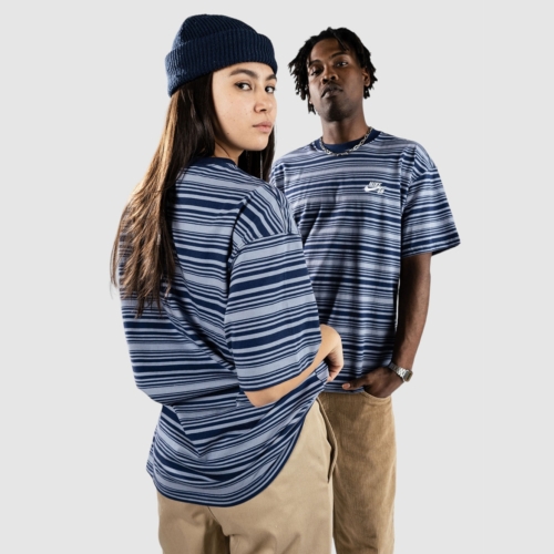 Nike Sb M90 Stripe Ashen Slate T shirt manches courtes Hommes et Femmes vue2