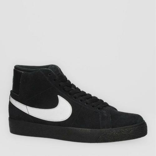 Nike Sb SB Zoom Blazer Mid Black White Black Black Chaussures de skate Femme et Homme