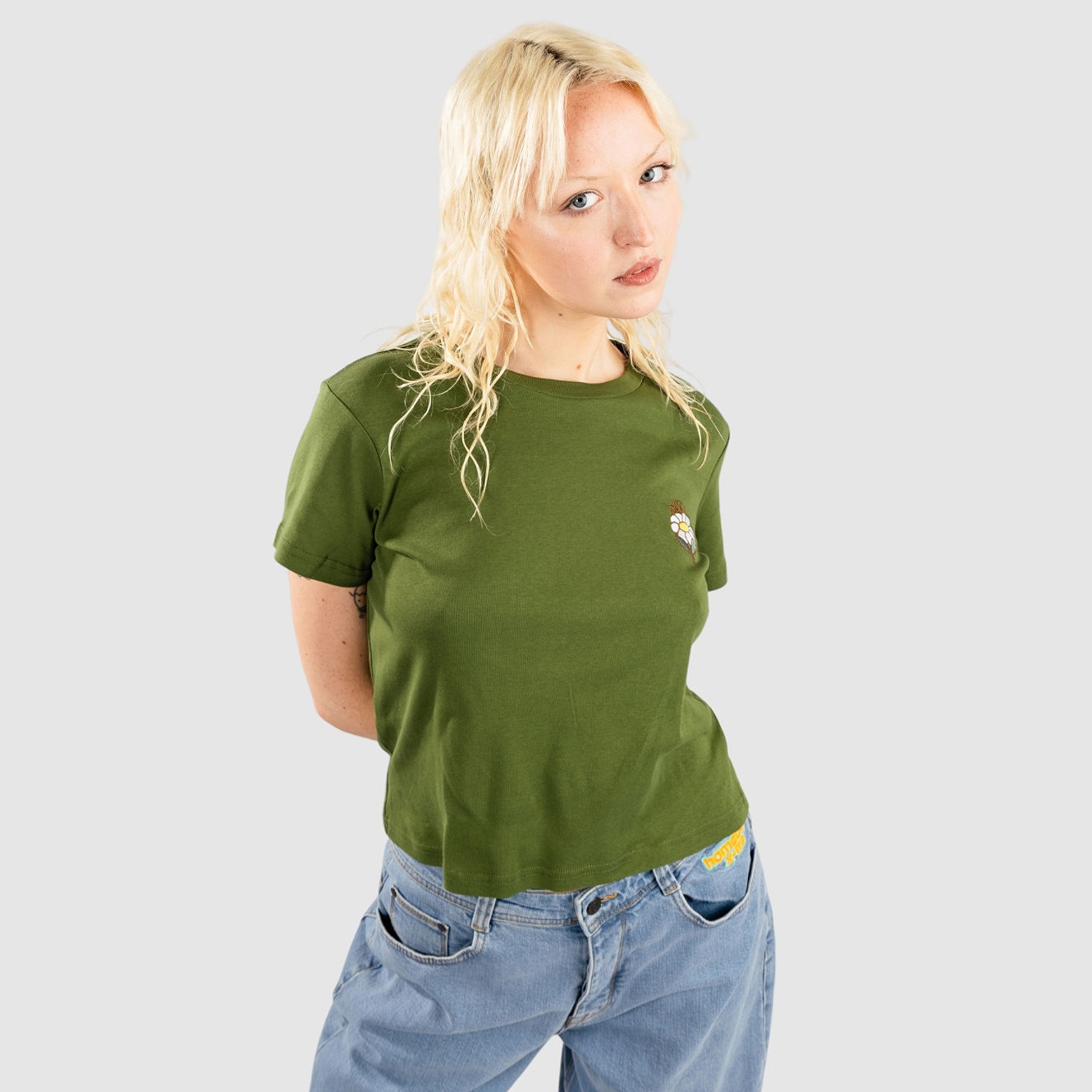 Rvca At Ease Leaf T shirt manches courtes Femmes