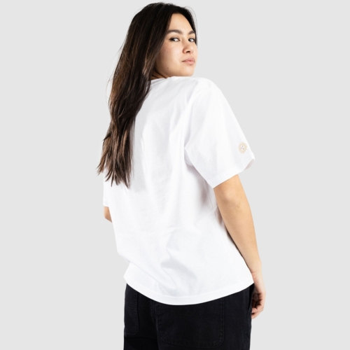 Rvca Be Kind Antique White T shirt manches courtes Femmes vue2