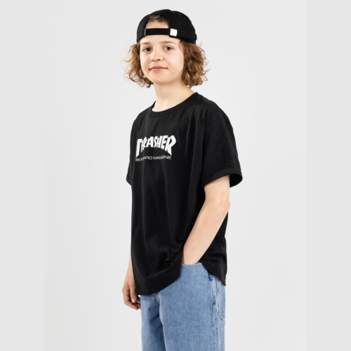 Thrasher Skate Mag Kids Black T shirt manches courtes Kids