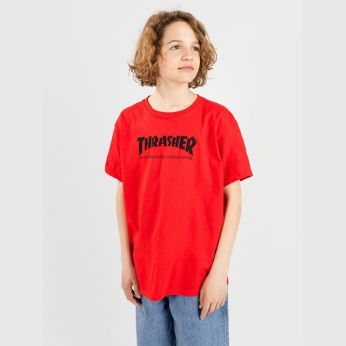 Thrasher Skate Mag Kids Red T shirt manches courtes Kids