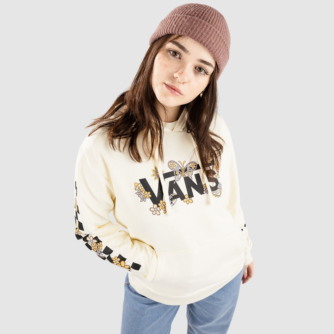Vans Wyld Trippy Paisley BFF Marshmallow Sweat a capuche Femmes