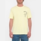 Volcom Rhythm 1991 Aura Yellow T shirt a manches courtes Homme vue2