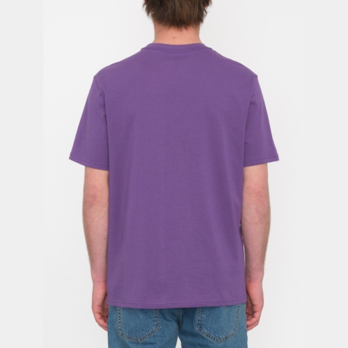 Volcom Stone Blanks Deep Purple T shirt a manches courtes Homme vue2