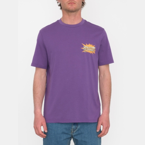 Volcom Strange Relics Deep Purple T shirt a manches courtes Homme