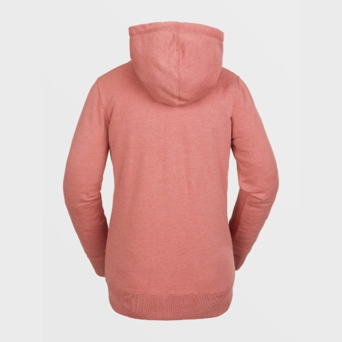 Volcom Tower Earth Pink Sweat a capuche femme vue2