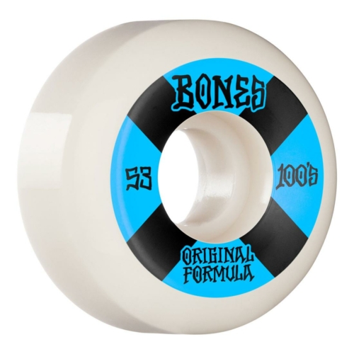 Bones 100 S V5 Original Sidecut 53mm Roues de skateboard 100a