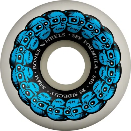 Bones Wheels Spf P5 Circle Skulls 56mm Roues de skateboard 84b