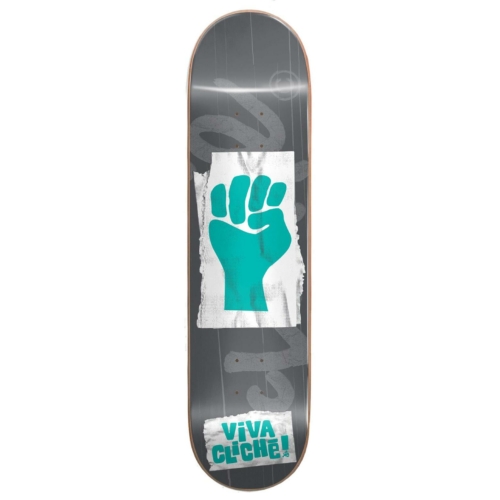 Cliche Viva Cliche Rhm Teal Grey Deck Planche de skateboard 8 375