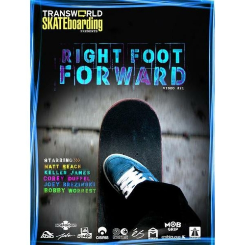 DVD Transworld Right Foot Forward