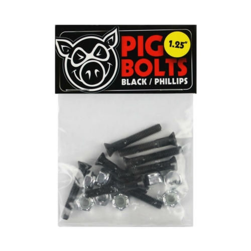 Jeu de 8 vis Pig Visserie Phillips 1 25 Pouce Black