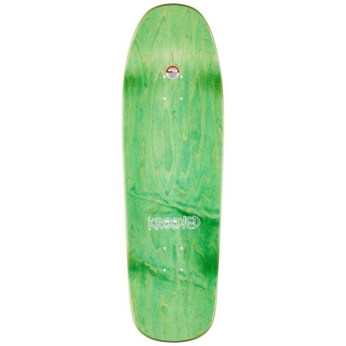 Krooked Sandoval Atittude Cream Deck Planche de skateboard 9 8 shape