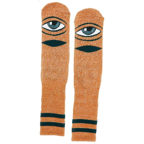 Paire de chaussettes Toy Machine Socks Heather Sect Eye Heather Orange