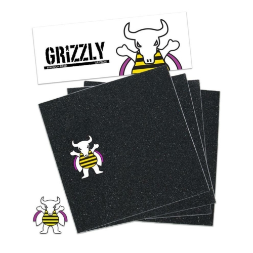 Plaque de Grip Grizzly Pro Brandon Biebel 9 X 33