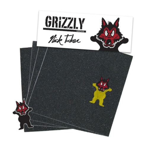 Plaque de Grip Grizzly Pro Nick Tucker Wolf Pack 9 X 33