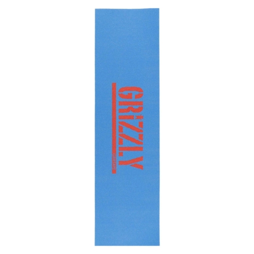 Plaque de Grip Grizzly Stamp Blue Orange 9 X 33