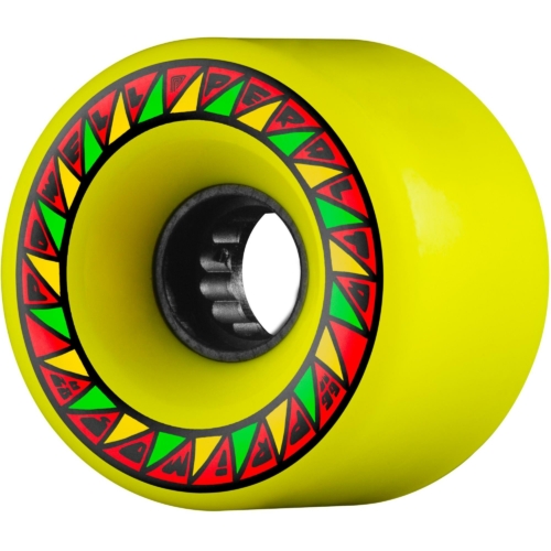 Powell Peralta Dh Primo Yellow 66mm Roues de skateboard 82a vue