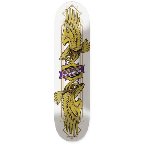 Primitive Rodriguez Twin Nose Eagle White Deck Planche de skateboard 8 5