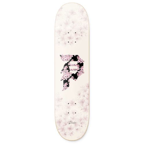 Primitive Sakura Dirty P White Deck Planche de skateboard 8 38