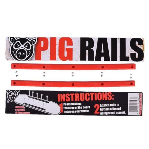 Rails skateboard Pig Rail Red