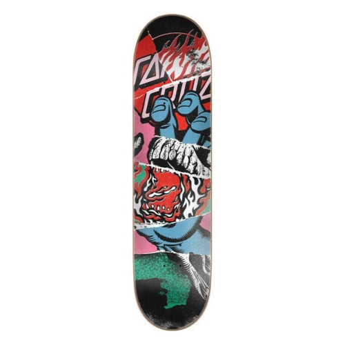 Santa Cruz Hand Misprint Everslick Deck Planche de skateboard 7 75