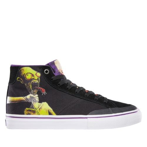 Emerica Omen Hi X Dinosaur Jr Black Purple Skateshoes Noir Violet