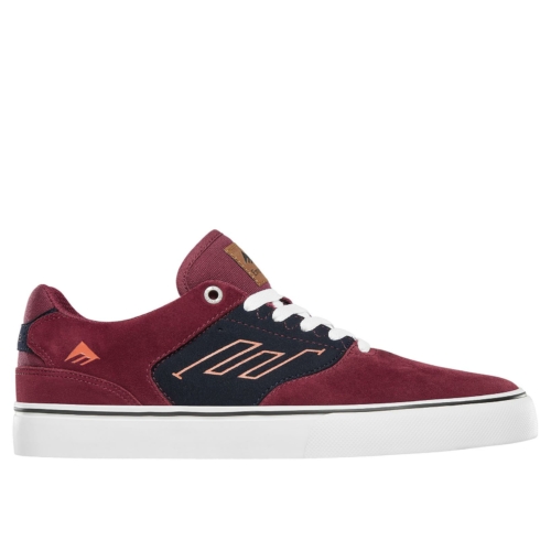 Emerica The Low Vulc Navy Red Skateshoes Bleu Rouge