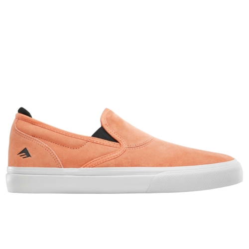 Emerica Wino G6 Slip On Peach Skateshoes Orange
