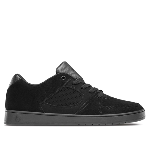 Es Accel Slim Black Black Black Skateshoes Noir Noir