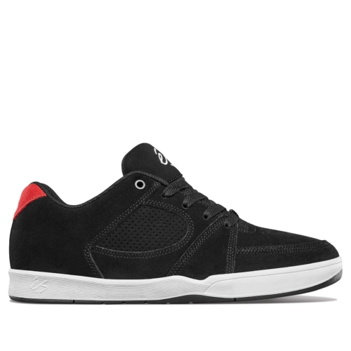 Es Accel Slim X Swift 1 5 Black White Red Skateshoes Noir Blanc
