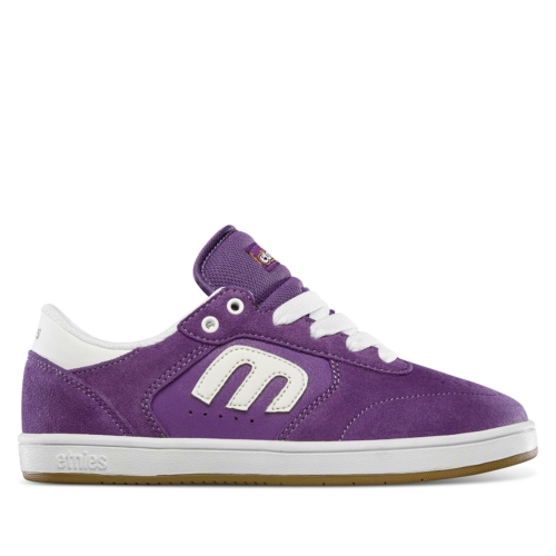 Etnies Kids Windrow Purple White Skateshoes Violet