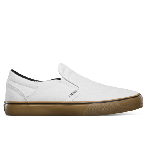 Etnies Marana Slip White Gum Skateshoes Blanc