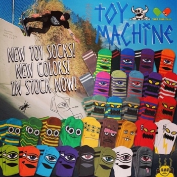 toy machine socks ads