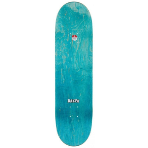 Baker Brand Logo White Deck Planche de skateboard 8 6 shape