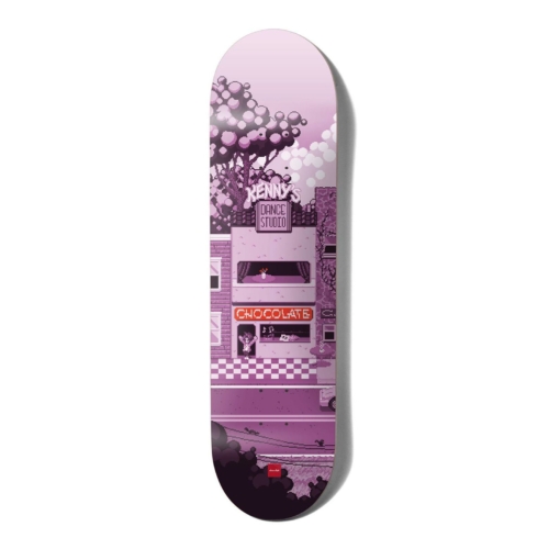 Chocolate Pixel City Anderson Deck Planche de skateboard 8 25