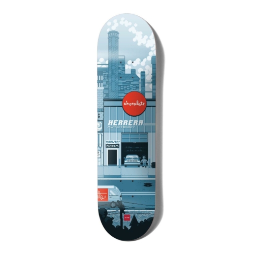 Chocolate Pixel City Herrera Deck Planche de skateboard 8 5