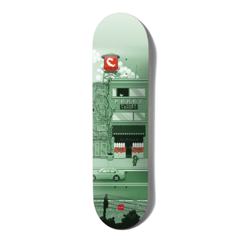 Chocolate Pixel City Perez Deck Planche de skateboard 8 4